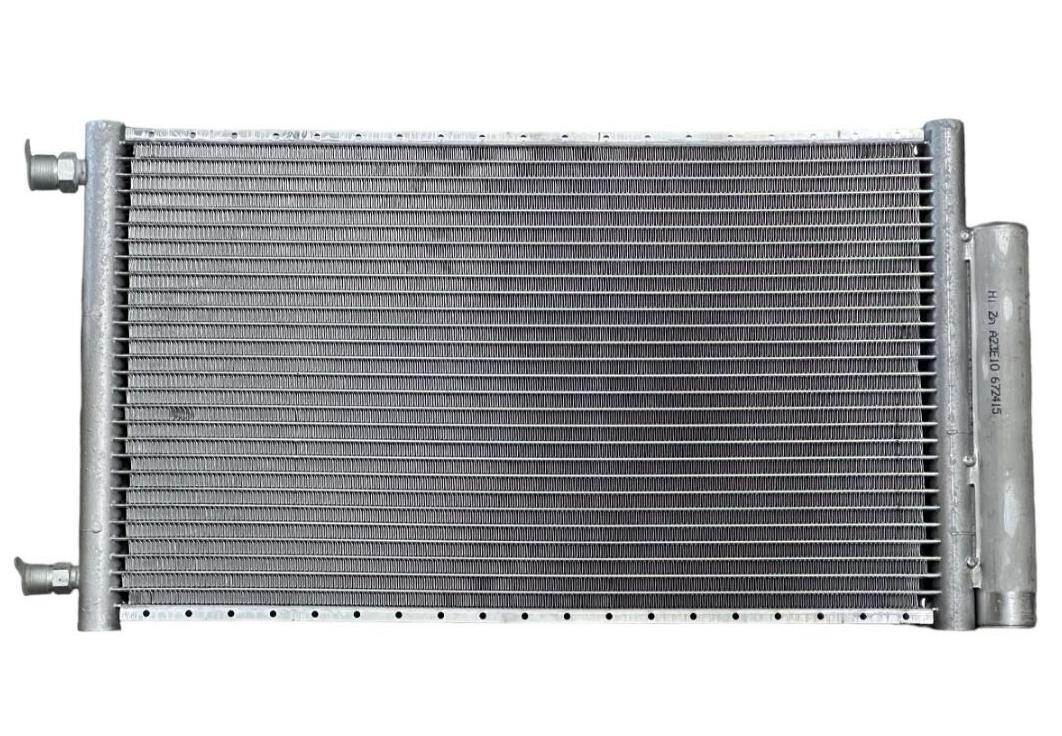 JackSpania Racing AC universal air condition condenser with built-in dryer, 12x21 inch parallel flow engine part.