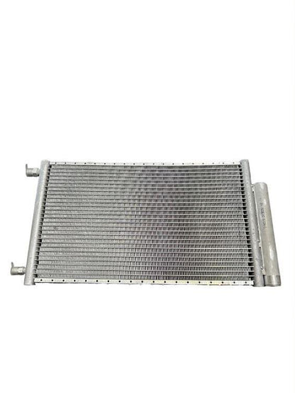 JackSpania Racing AC universal air conditioner condenser with built-in dryer, 12x21 inch parallel flow engine part.