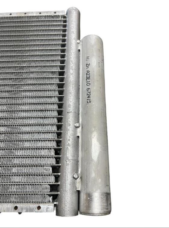 JackSpania Racing AC universal air conditioner condenser with built-in dryer, 12x21 inches, for engine cooling systems