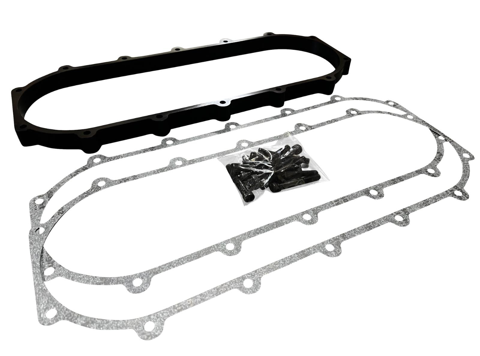 JackSpania Racing billet 0.5L plenum spacer plate for Skunk2 Ultra Street intake manifold, engine part for performance upgrade.