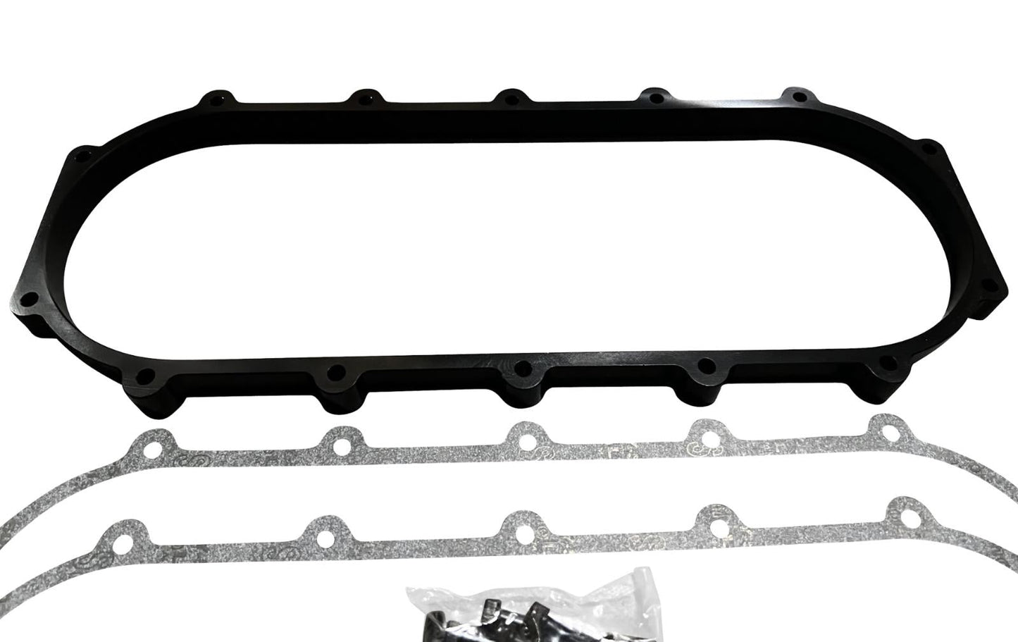 JackSpania Racing billet 0.5L plenum spacer plate for Skunk2 Ultra Street intake manifold, engine performance upgrade part