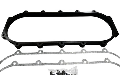 JackSpania Racing billet 0.5L plenum spacer plate for Skunk2 Ultra Street intake manifold, engine performance upgrade part