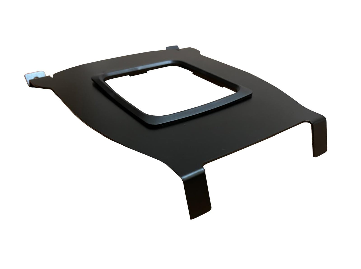 Interior view of a JackSpania Racing center shifter console cover plate boot for 96-00 Honda Civic EK Type R Si.