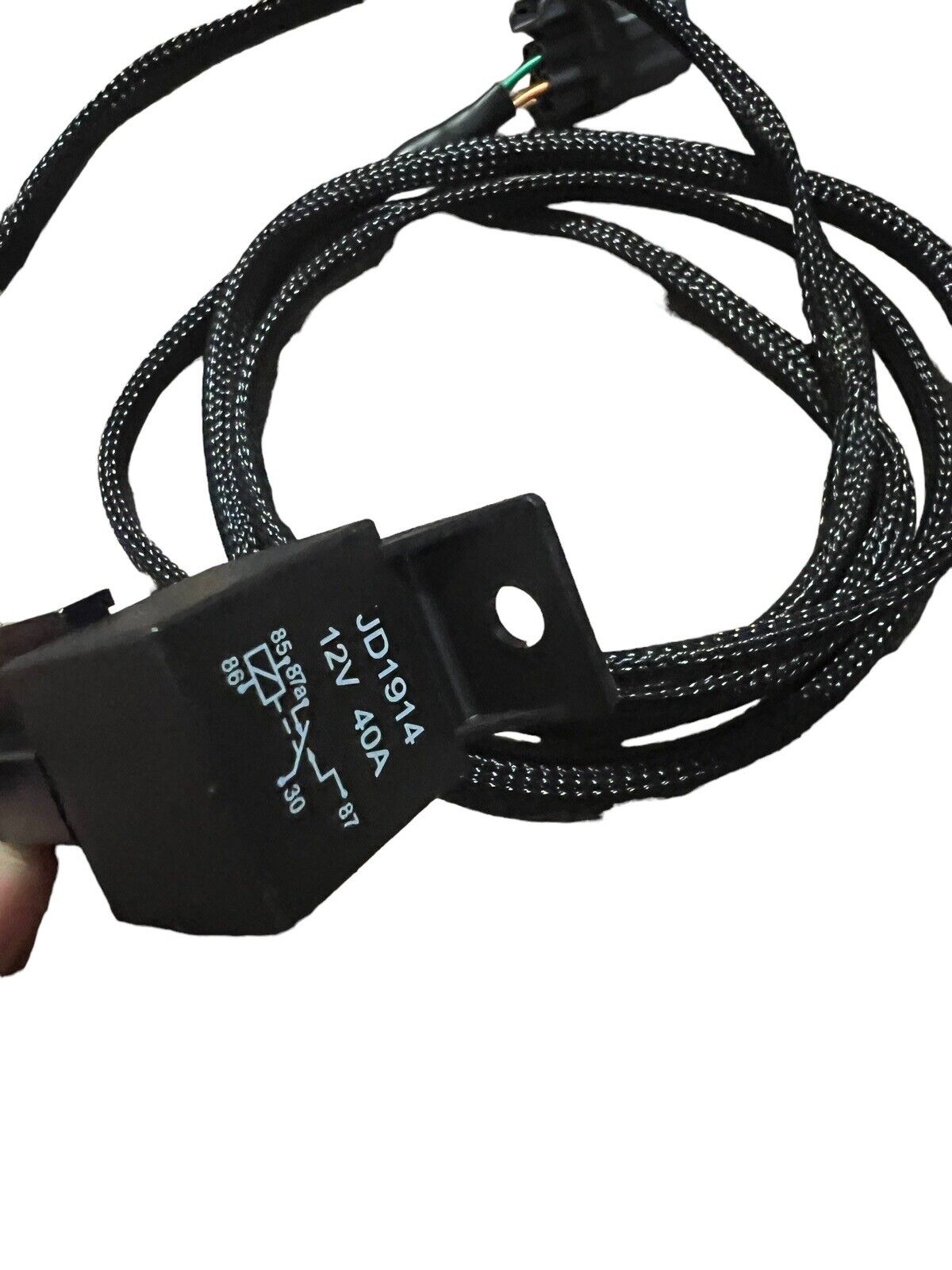 JackSpania Racing K Series conversion swap harness for 01-05 Honda Civic K tuner engine parts, featuring wiring and connectors.