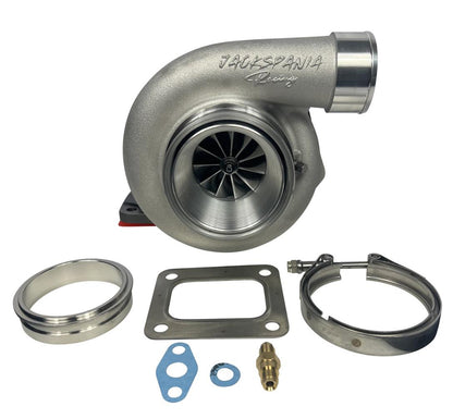 JackSpania Racing GT35 GTX3584RS billet wheel turbo with .82 A/R T3 V-band turbine housing, engine parts for high-performance cars