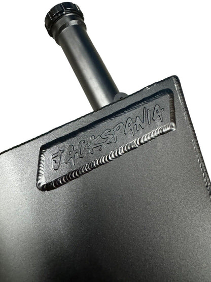 JackSpania Racing front mount fuel cell tank for Honda Acura Civic EG EK and DC2 Integra, 2.2-gallon capacity, engine parts.