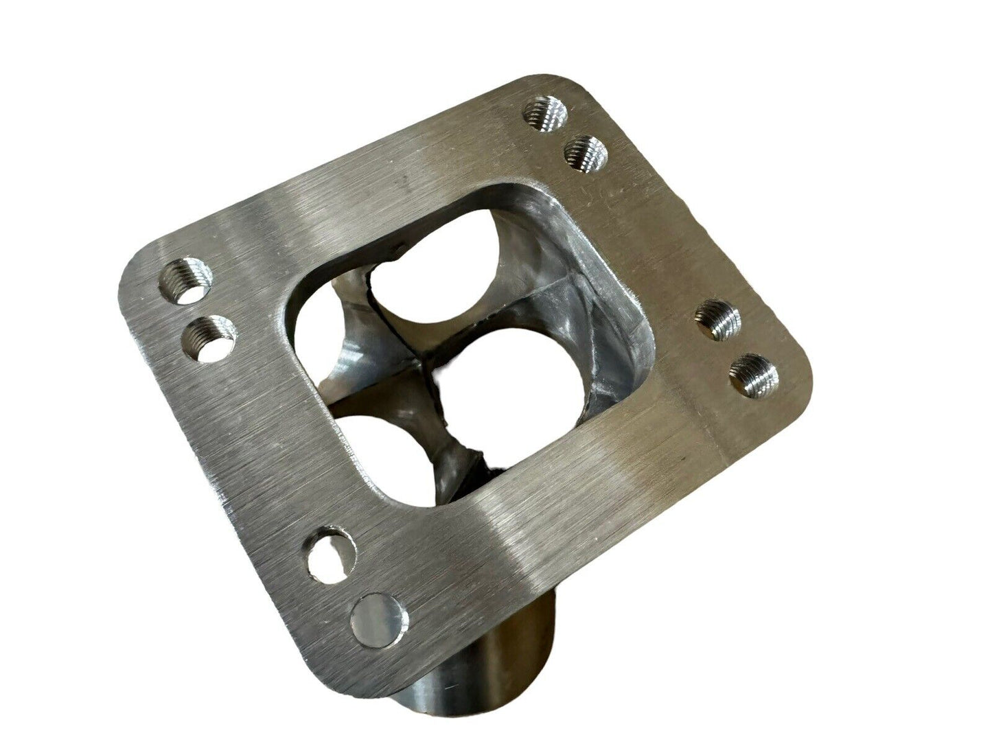 Stainless steel 6-1 turbo merge collector with T3 T4 flange, 3mm thick, TIG welded engine part from JackSpania Racing
