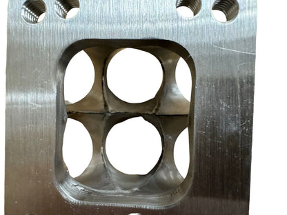 Stainless steel 6-1 turbo merge collector with T3 T4 flange, TIG welded, 3mm thick engine part by JackSpania Racing