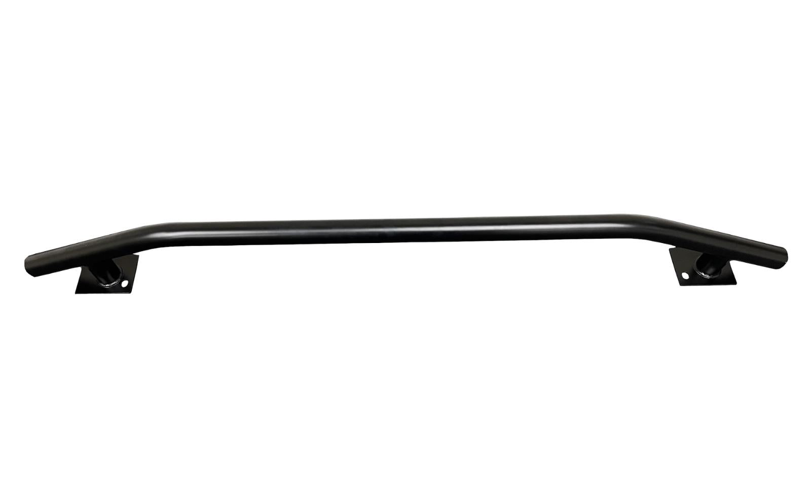 Honda Civic EG 92-95 front crash bash bumper replacement beam bar by JackSpania Racing, exterior view showing the metal bumper bar.