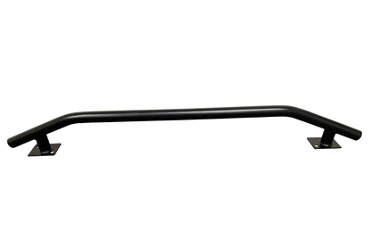 Honda Civic EG 92-95 front crash bumper replacement beam bar by JackSpania Racing, exterior view showing sturdy metal construction.