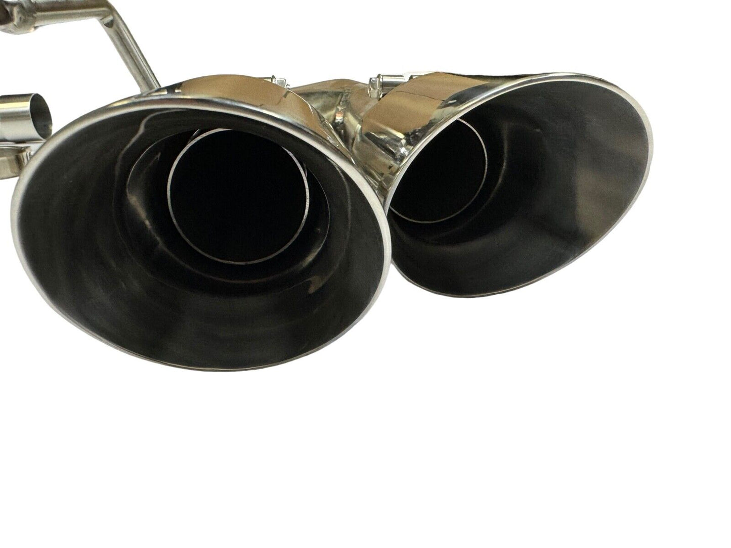 Quad Axle Back 2.5" Exhaust Pipe Kit For Ford Mustang GT 5.0 V8 Coyote 2018-2023 - JackSpania Racing