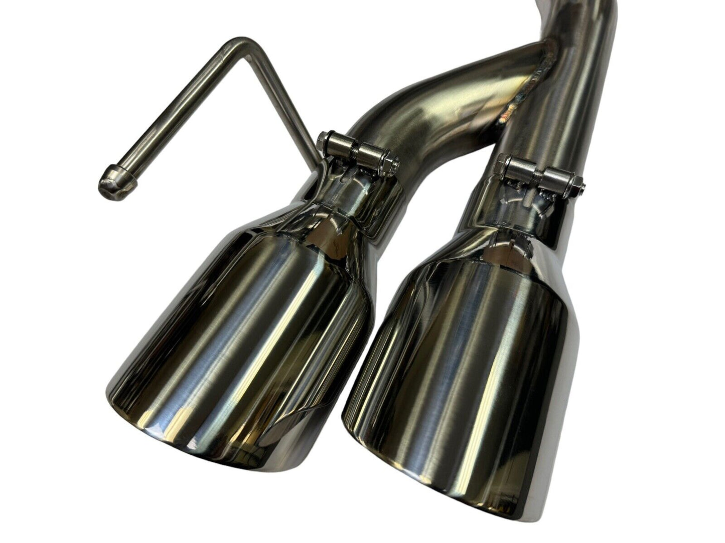 Quad Axle Back 2.5" Exhaust Pipe Kit For Ford Mustang GT 5.0 V8 Coyote 2018-2023 - JackSpania Racing