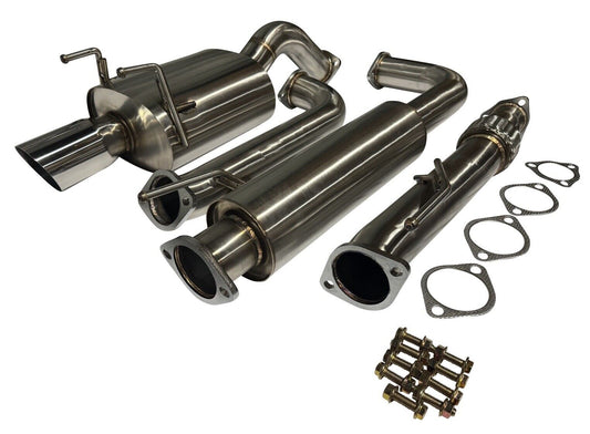 3” Stainless Steel Catback Exhaust Muffler For Honda Civic EK EK9 Hatch 76mm - JackSpania Racing