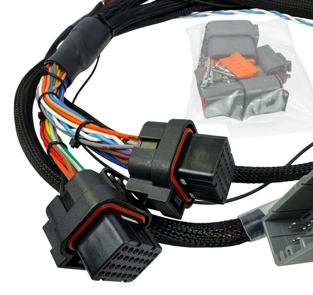JackSpania Racing B Series Adapter Expansion Harness for Fuel Tech 550 ECU display, compatible with 92-95 Honda engine control units.
