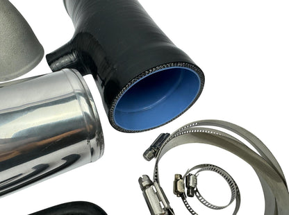 High flow stainless steel turbo inlet pipe for Honda Civic 1.5T 2016-2021, engine part by JackSpania Racing.