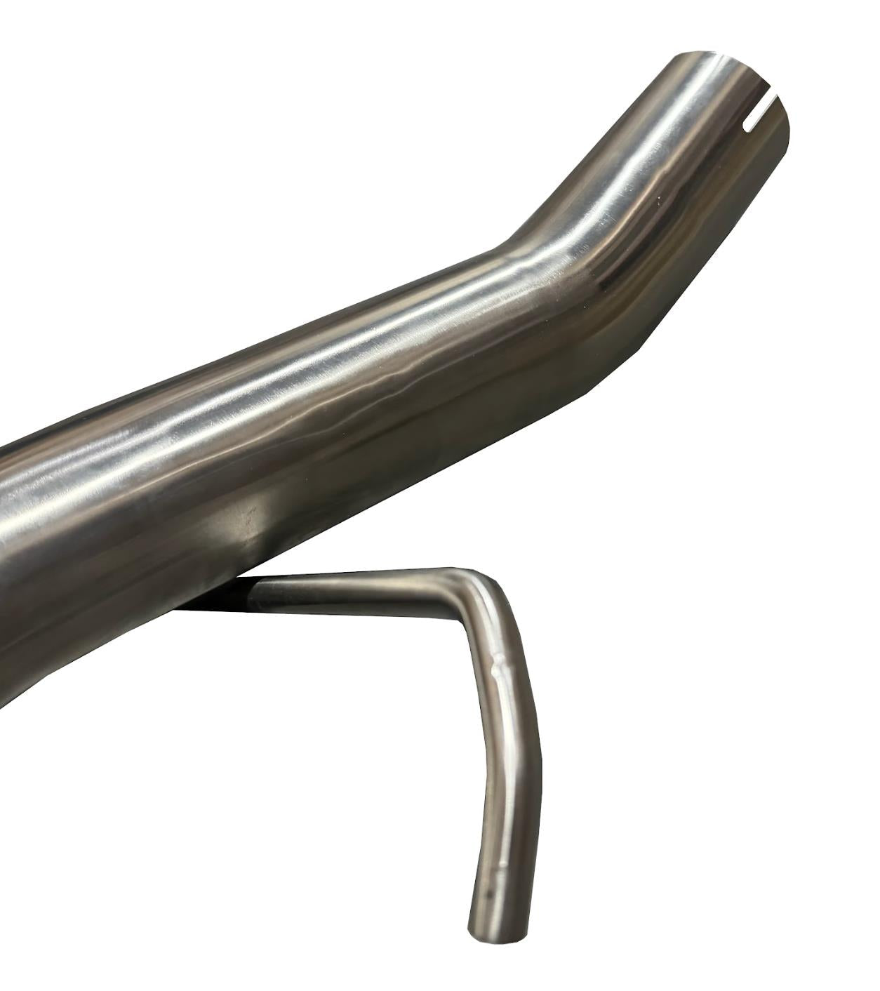 JackSpania Racing axle back delete exhaust for Chevy GMC Avalanche Tahoe Suburban Yukon 5.3L 2007-2013, stainless steel construction