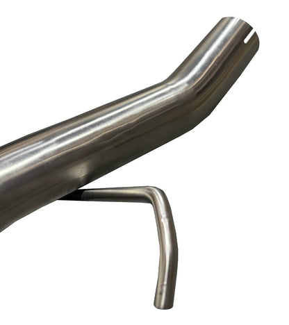 JackSpania Racing axle back delete exhaust for Chevy GMC Avalanche Tahoe Suburban Yukon 5.3L 2007-2013, stainless steel construction