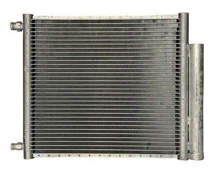 JackSpania Racing AC universal air conditioner condenser with built-in drier, 16x14 inch parallel flow engine part