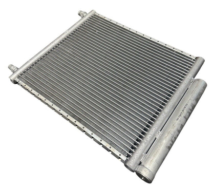 JackSpania Racing AC universal air conditioner condenser, 16x14 with built-in drier, for vehicle engine cooling systems.