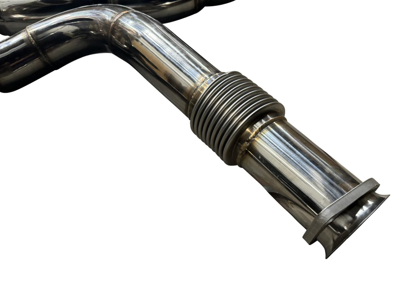 JackSpania Racing exhaust pipe for Chevrolet Corvette C8 2020+ 6.2L V8, 3-inch muffler pipe and catback exhaust system.