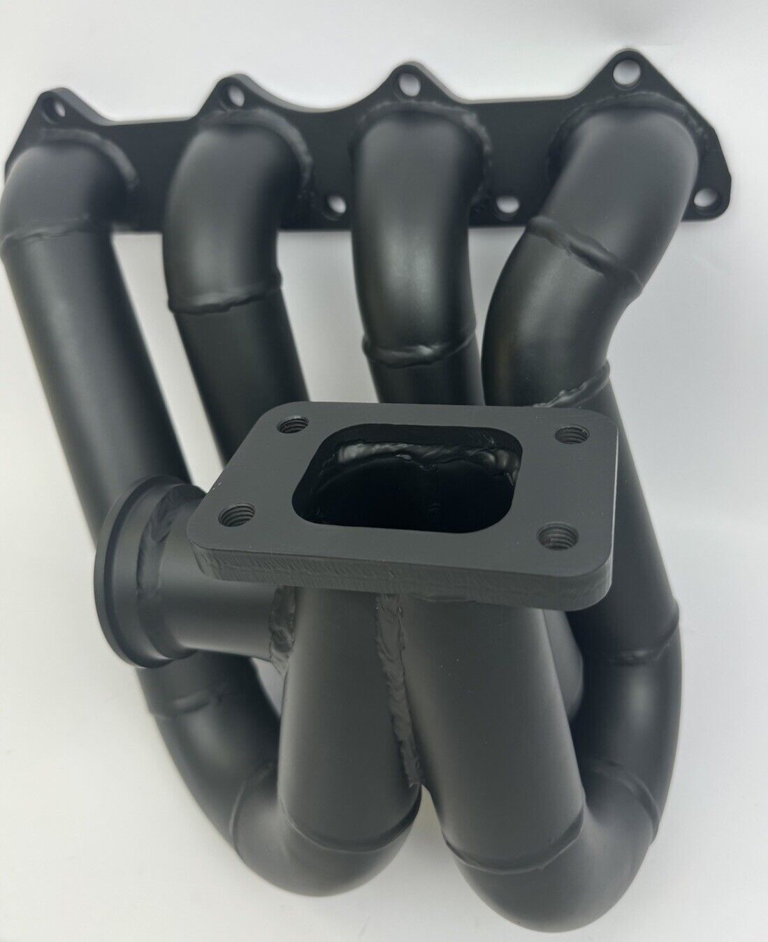 B Series T3 Top Mount Turbo Manifold GSR B16 B18 B20 44mm Ceramic Coated EG EK - JackSpania Racing