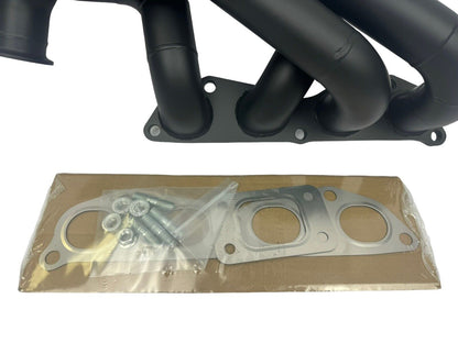 JackSpania Racing K Series Sidewinder manifold for K20, K24, T3 turbo, fits EG and EK Civic, ceramic coated exhaust part
