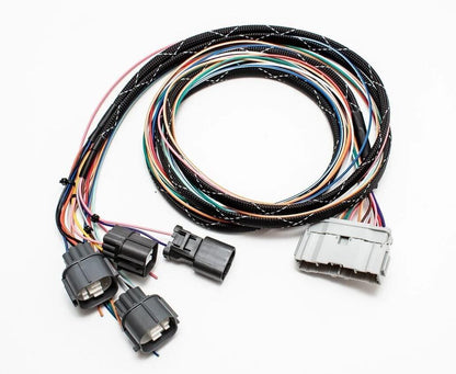 JackSpania Racing B Series OBD1 Subharness for 92-93 GSR Integra engine wiring, detailed view of automotive engine parts.
