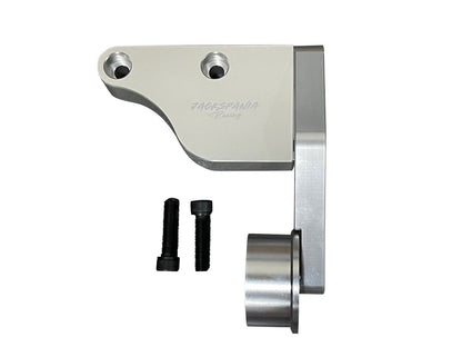 JackSpania Racing H22 timing belt tensioner walk blocker for H Series engines in Honda Civic Si, EG, EK, DC2, and CRX hatchbacks.