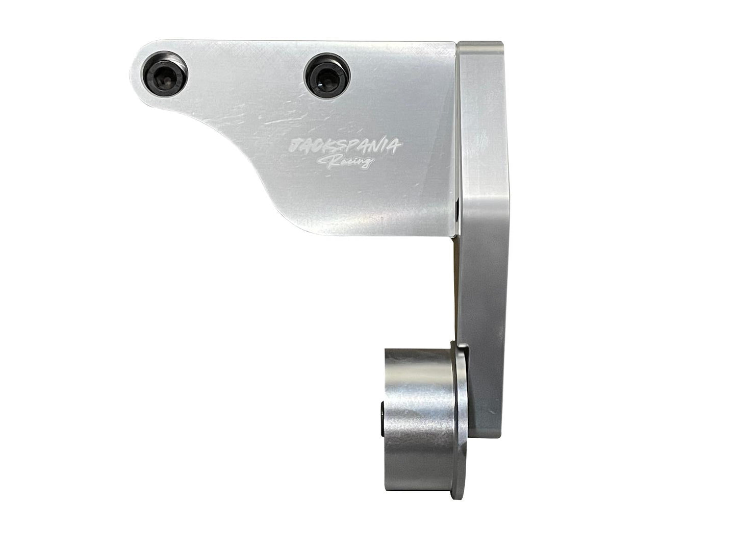 JackSpania Racing H22 timing belt tensioner walk blocker for H series engines in Honda Civic Si EG EK hatch and CRX models.