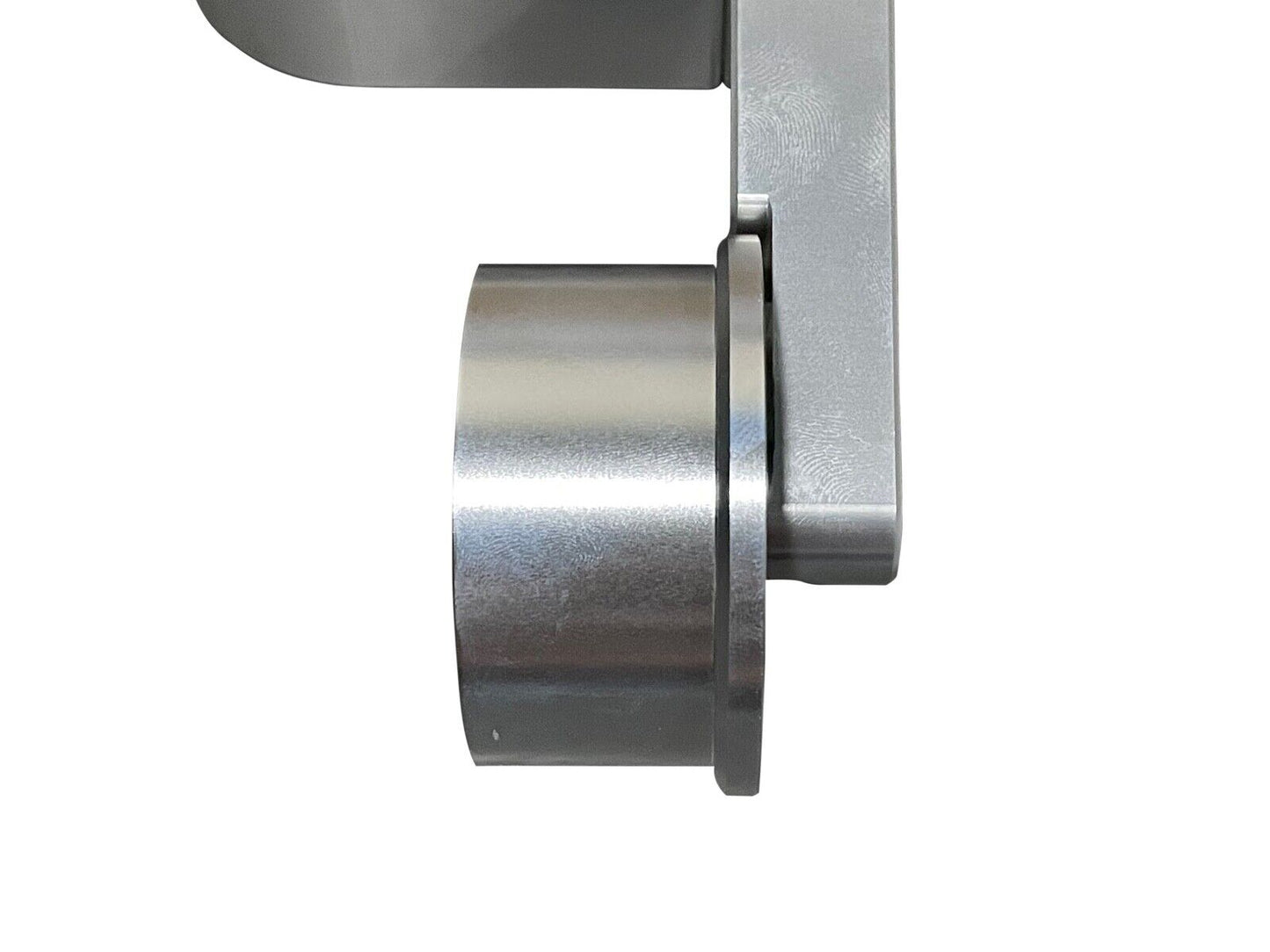 JackSpania Racing H22 timing belt tensioner walk blocker for H Series engines on Honda Civic Si EG EK Hatch DC2 CRX.