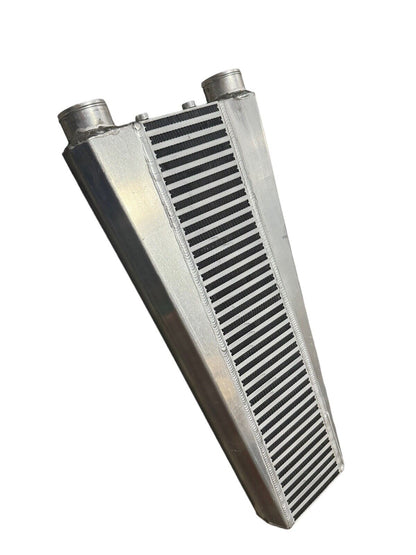 JackSpania Racing K Series Vertical Flow Intercooler for Honda K20 K24 engines, 800HP capacity, compatible with Civic and Acura K Swap.
