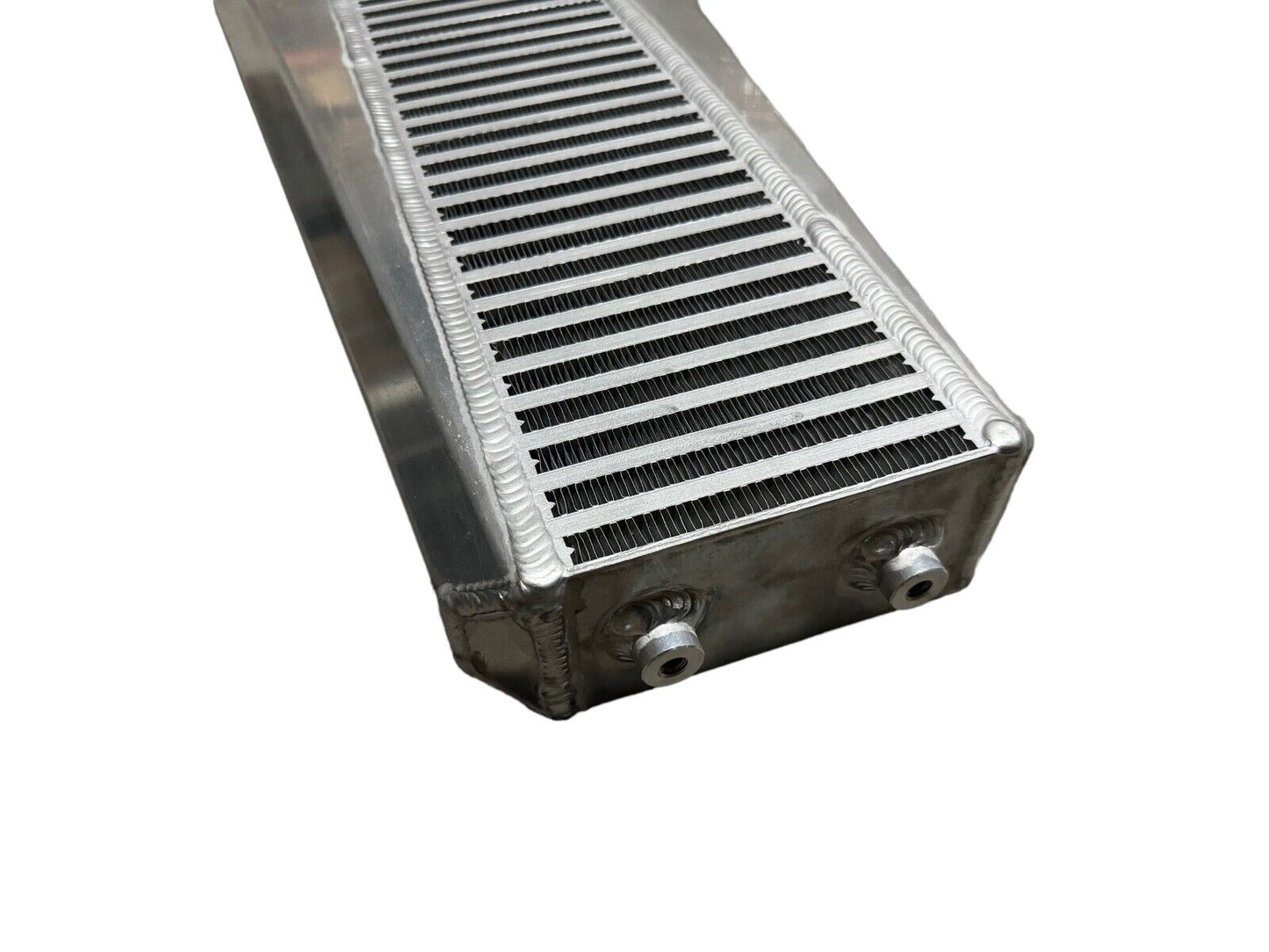 JackSpania Racing K Series Vertical Flow Intercooler for Honda K20 K24 engines, compatible with Acura K swap Civic DC, supports 800HP.
