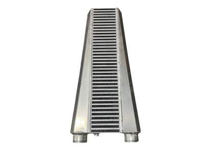 JackSpania Racing K Series Vertical Flow Intercooler for Honda K20 K24 engines, designed for high-performance Acura Civic K Swap.