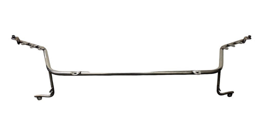 Stainless steel tubular upper radiator support for Honda Civic EK 96-00 Si, suspension part by JackSpania Racing, visible in the image.