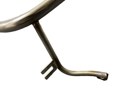 Stainless steel tubular upper radiator support for Honda Civic EK 96-00 Si by JackSpania Racing, suspension part with metal construction.