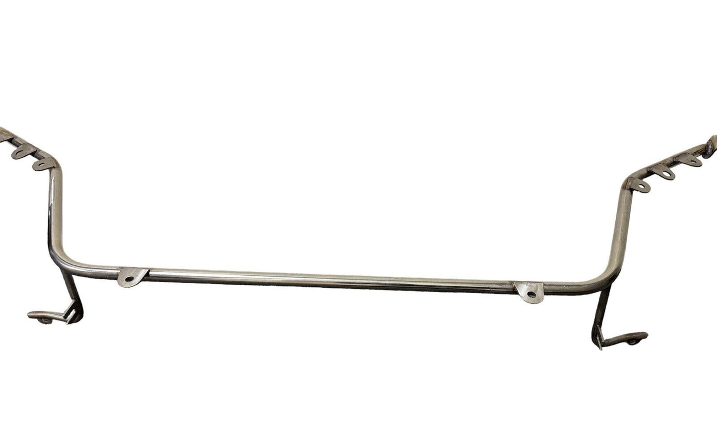 Stainless steel tubular upper radiator support for Honda Civic EK 96-00 Si by JackSpania Racing, shown in the image.