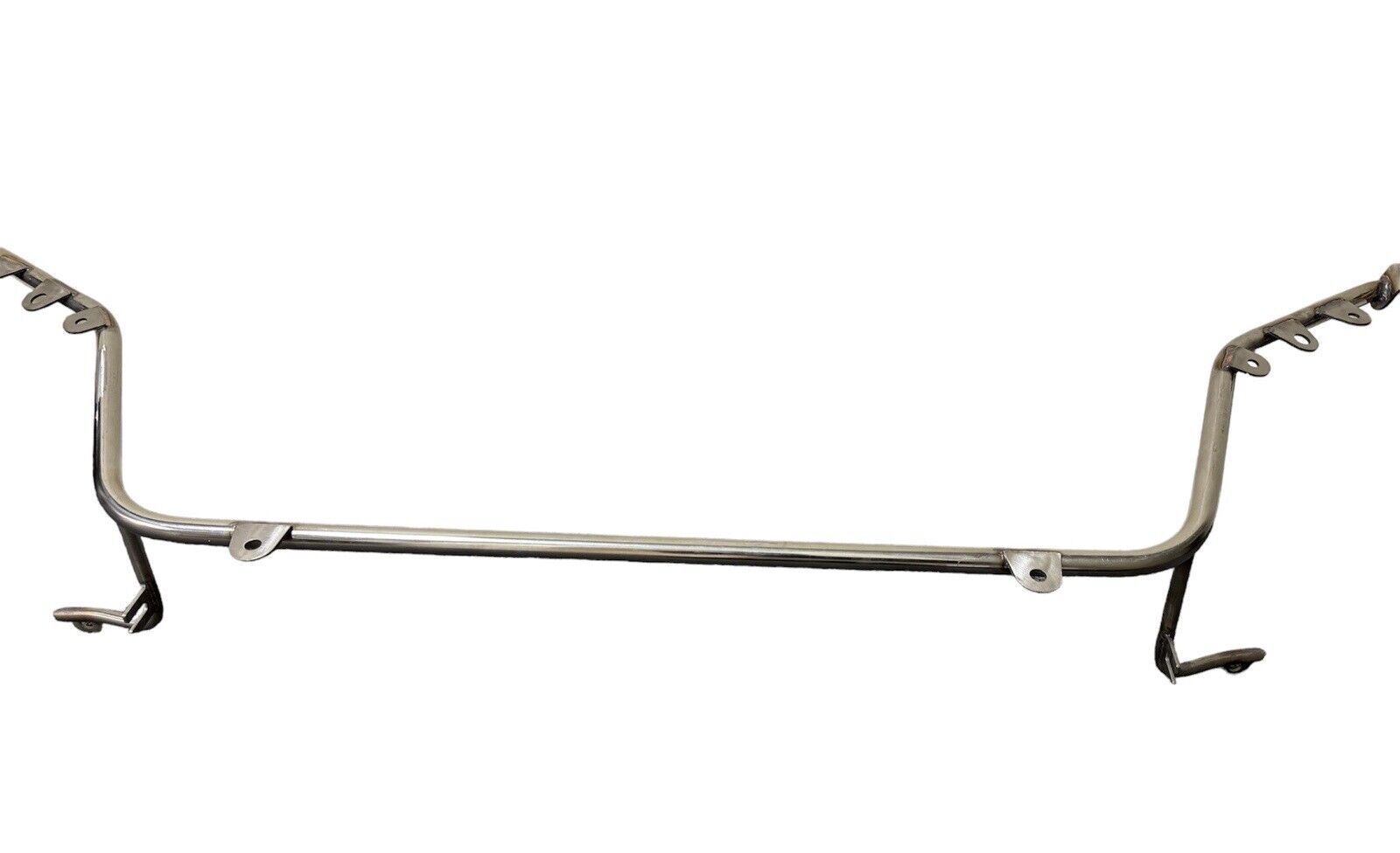 Stainless steel tubular upper radiator support for Honda Civic EK 96-00 Si by JackSpania Racing, shown in the image.
