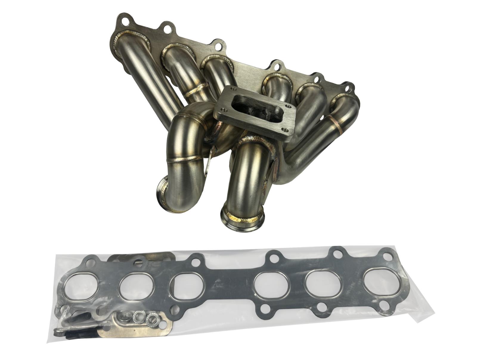 JackSpania Racing 2JZGTE 2JZ T4 turbo manifold with dual 44mm wastegates for MK4 Toyota Supra 93-98 exhaust part