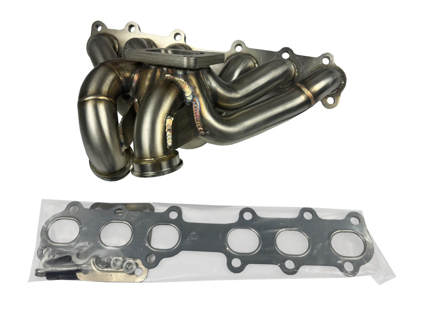 JackSpania Racing 2JZGTE 2JZ T4 Turbo Manifold with 44mm dual wastegate for Toyota Supra MK4 93-98 exhaust parts