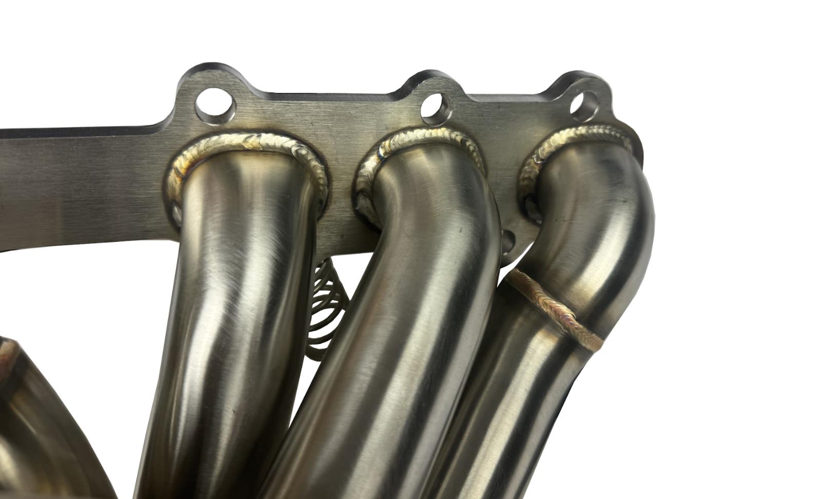 JackSpania Racing 2JZGTE 2JZ T4 turbo manifold with dual 44mm wastegates for Toyota Supra MK4 93-98 exhaust upgrade