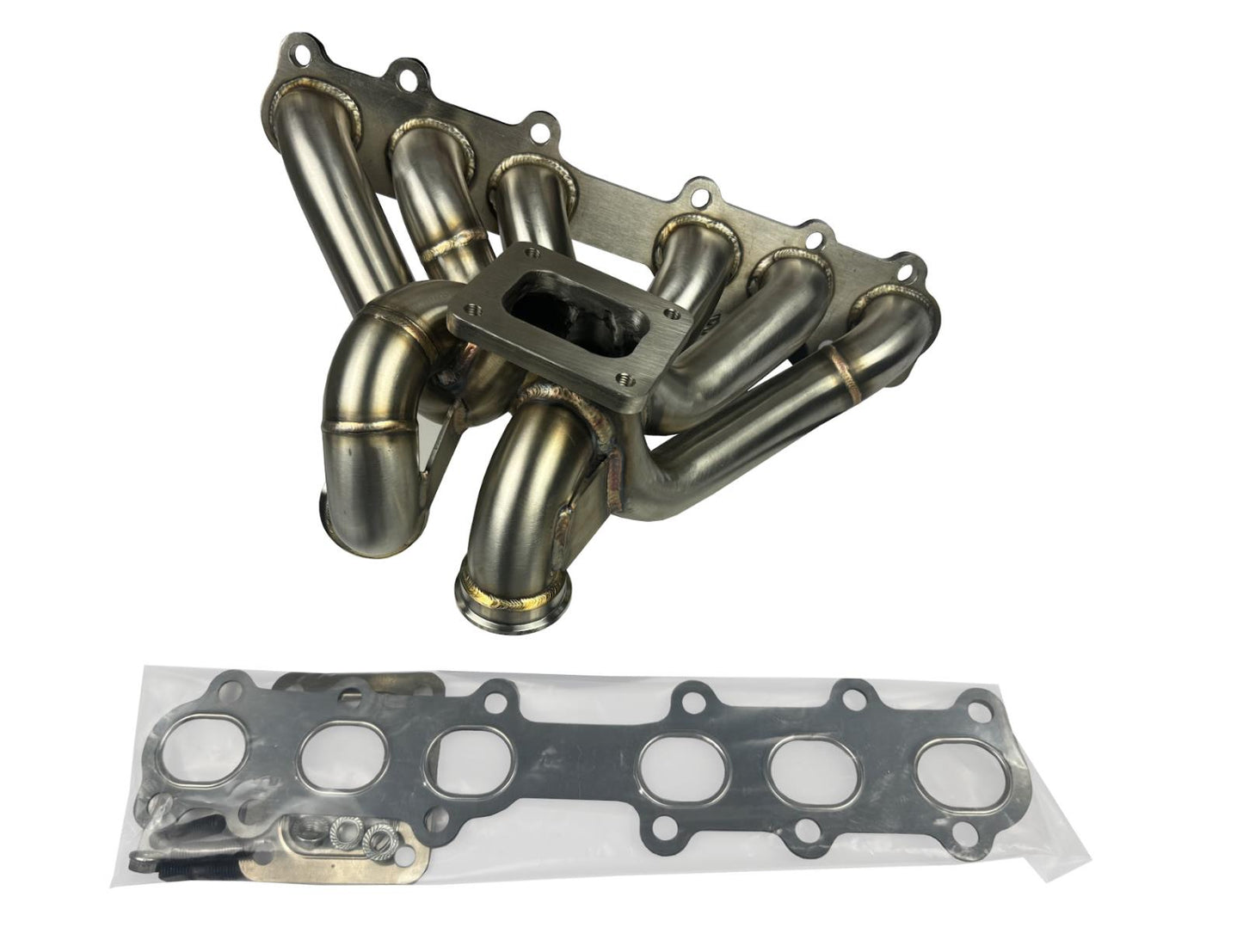 JackSpania Racing 2JZGTE 2JZ T4 turbo manifold with 44mm dual wastegate for Toyota Supra MK4 93-98 exhaust parts