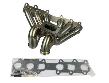 JackSpania Racing 2JZGTE 2JZ T4 turbo manifold with 44mm dual wastegate for Toyota Supra MK4 93-98 exhaust parts