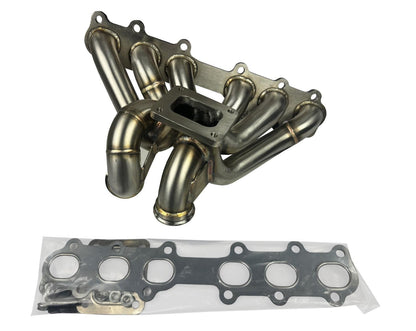 JackSpania Racing 2JZGTE 2JZ turbo manifold with dual 44mm wastegates for Toyota Supra MK4 93-98 exhaust parts