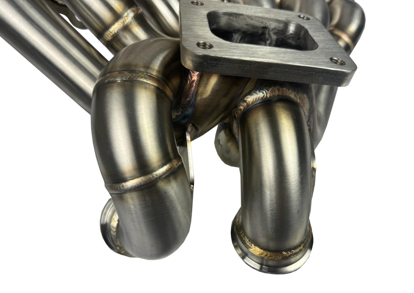 JackSpania Racing 2JZGTE 2JZ T4 turbo manifold with 44mm dual wastegates for Toyota Supra MK4 93-98 exhaust parts