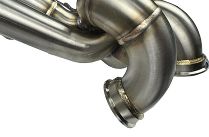 JackSpania Racing 2JZGTE 2JZ T4 turbo manifold with dual 44mm wastegates for Toyota Supra MK4 93-98 exhaust parts