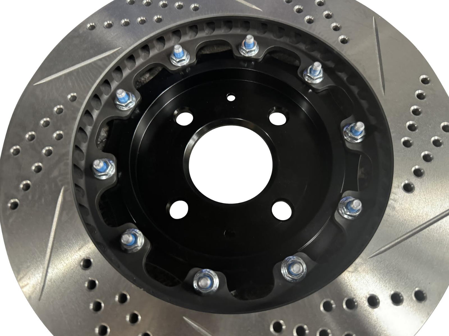 JackSpania Racing JSR Street Series big brake kit with drilled slotted 2-piece rotor and caliper for 92-00 Honda Civic front drivetrain upgrade