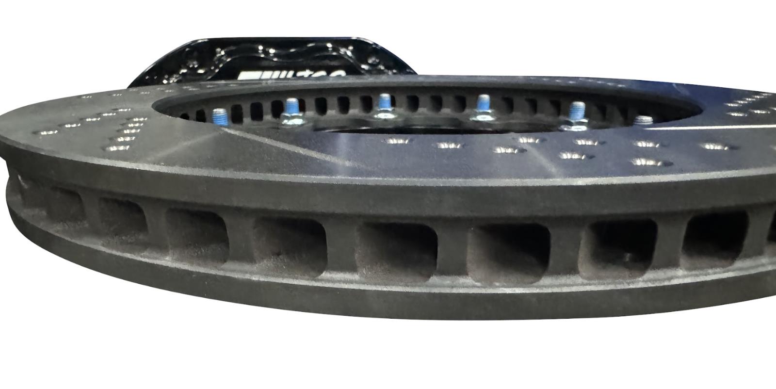 JackSpania Racing JSR Street Series big brake kit with drilled slotted 2-piece rotor and caliper for 92-00 Honda Civic front drivetrain parts.