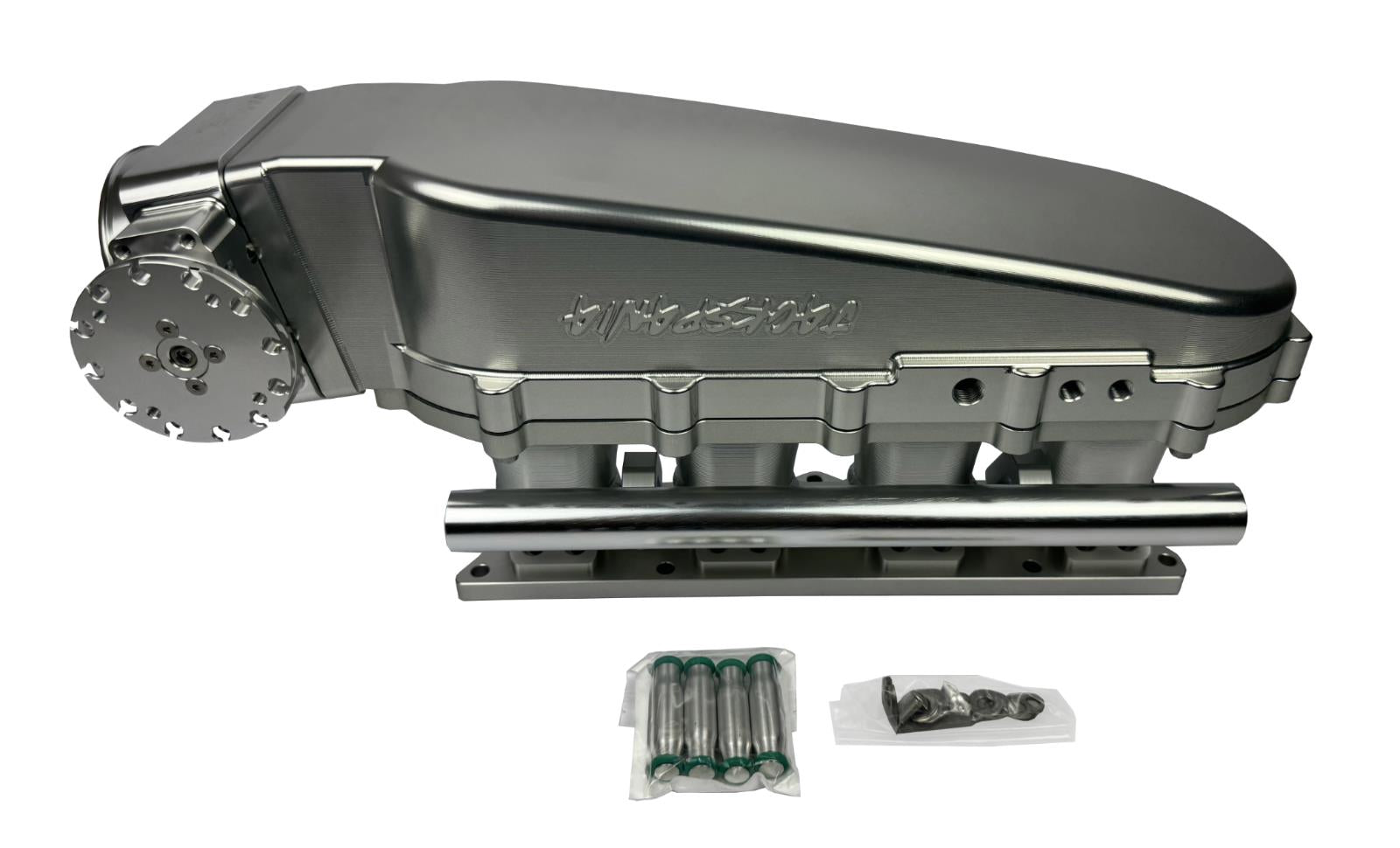 JackSpania Racing billet 90mm ultra side feed intake manifold kit for K-Series, B-Series, H-Series engines with 4 or 8 injectors.