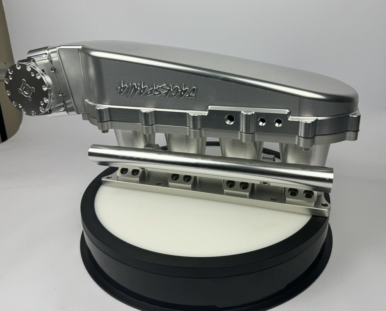 JackSpania Racing billet 90mm ultra side feed intake manifold kit for K-Series, B-Series, H-Series engines with 4 or 8 injectors.