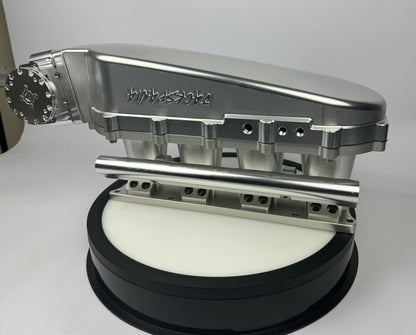 JackSpania Racing billet 90mm ultra side feed intake manifold kit for K-Series, B-Series, H-Series engines with 4 or 8 injectors.